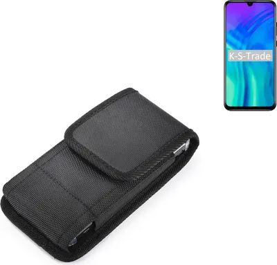Produktbild von Holster Gürteltasche kompatibel mit Huawei Honor 20 Lite Holster Gürtel Tasche wasserabweisend Handy Hülle Schutz Hülle Outdoor schwarz K-S-Trade