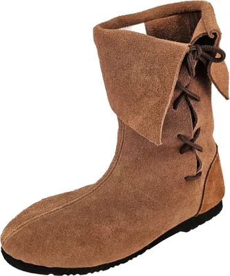 Produktbild von Stulpenstiefel aus Wildleder "Sigurd" Braun 45