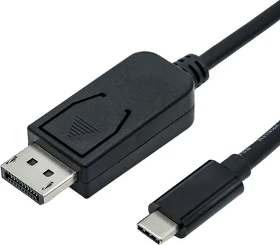 Produktbild von ROLINE USB Typ C - DisplayPort Adapterkabel, v1.2, ST/ST, 1 m