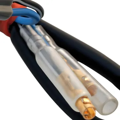 Image de Câble d'adaptateur de clignotant Protech 1 paire, noir