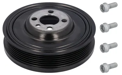 Produktbild von FEBI BILSTEIN 193722 Riemenscheibe Kurbelwelle für VW GOLF VI (5K1) 143mm 5-Rippen