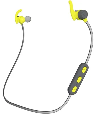 Obrázek produktu pro KitSound Hudson, Bezdrátový, Sporty, Sluchátka s mikrofonem, Šedá, Žlutá