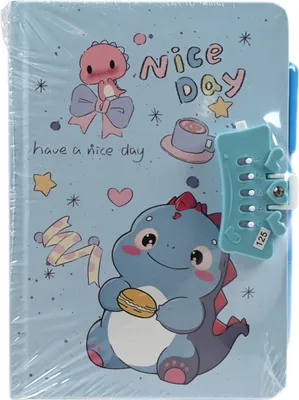 Zdjęcie produktu dla Dinozaur Pamiętnik Na Kod Zeszyt Z Długopisem Notes Na Hasło B6 Różne Wzory