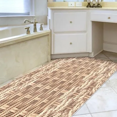 Antirutsch-Badmatte 100 x 65 cm - Weiche Schaumgummi für Küche und Badezimmer