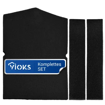 Produktbild von Schaumfilter 3x Filter passend wie Miele 6057930 + 9688381 für Trockner