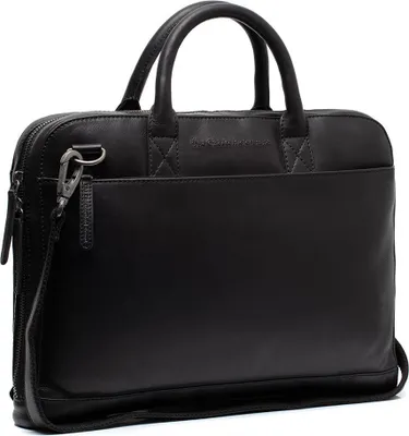 Zdjęcie produktu dla Torba biznesowa marki Chesterfield z przegrodą na laptopa Tilbury Business Bag Black czarna