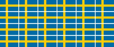 Produktbild von Mini Aufkleber Set - Pack glatt - 33x20mm - selbstklebender Sticker - Schweden - Flagge / Banner / Standarte fürs Auto, Büro, zu Hause und die Schule - 24 Stück
