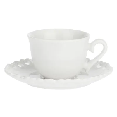 Produktbild von La Porcellana Bianca Kaffeetasse mit Untertasse 80 ml P003900015