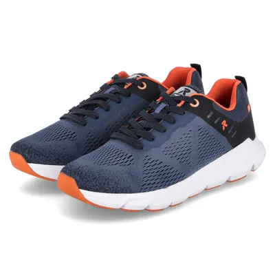 Immagine prodotto di Rieker scarpe stringate da uomo Suola in gomma sportiva Blu