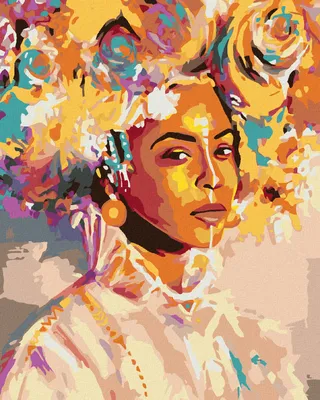 Obrázek produktu pro Zuty - Malování podle čísel - AFRICKÁ KRÁSA, 40x50 cm, vypnuté plátno na rám