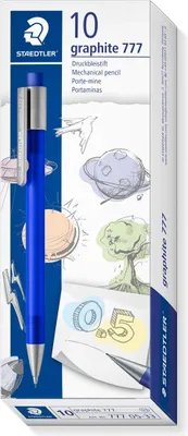 Produktbild von Staedtler Druckbleistift graphite B 05 blau 4007817777138