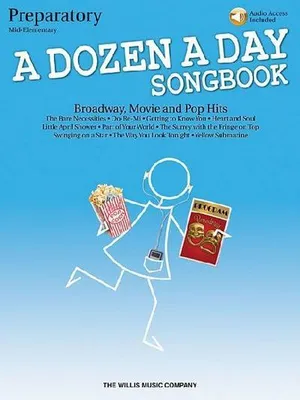 Produktbild von A Dozen a Day Songbook - Preparatory Book