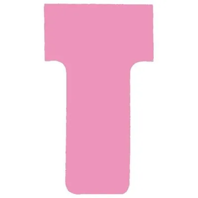 Produktbild von Nobo T-Steckkarten Gr.1 pink (100), Pink, 100 Stück(e)