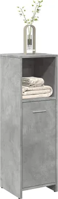 Produktbild von Maison Exclusive - Badezimmerschrank Betongrau 30x30x95 cm Holzwerkstoff