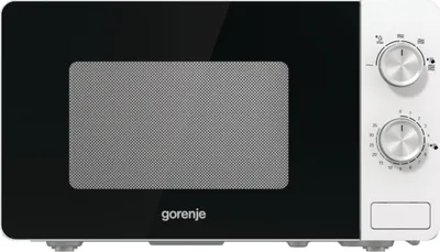 Produktbild von Gorenje M17XYZ MO17E1W ESSENTIAL LINE, Arbeitsplatte, Solo-Mikrowelle, 17 l, 700 W, Eingebautes Display, LED