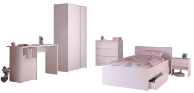 Produktbild von Parisot Pirouette 21 Kinderzimmer-Set 6-teilig in Weiß