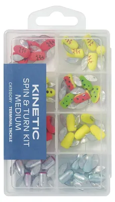 Produktbild von Kinetic Spin&Turn Kit M Mix - 40 für Brandungsvorfächer