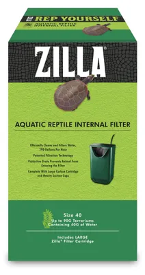 Aquatischer Reptilien-Innenfilter, 40 Gal