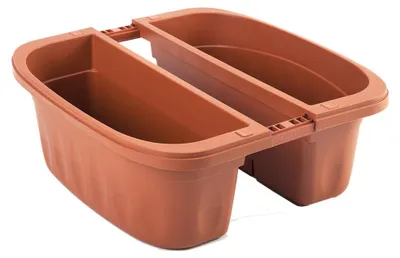 Obrázek produktu pro BAMA Závěsný truhlík KLUNIA, terakota Množství: 1 ks, Rozměry: 40 cm