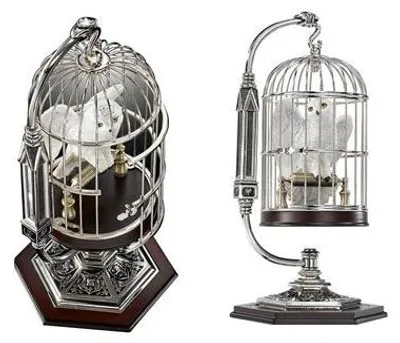Immagine prodotto di Harry Potter: Edvige nella gabbia - replica autentica 25 cm