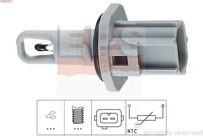 Produktbild von EPS Ansauglufttemperatursensor 1.994.017 oben für FORD FOCUS (DAW, DBW)