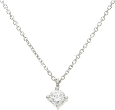 Produktbild von JuwelmaLux Halskette 585 Weißgold mit Brillant JL10-05-3466 45 cm