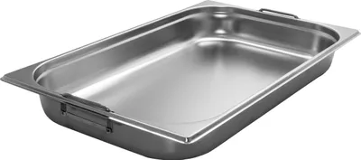 Produktbild von GN 1/1 Gastronormbehälter GN-Behälter Edelstahl 8,5 Liter Tiefe 65mm FALLGRIFF