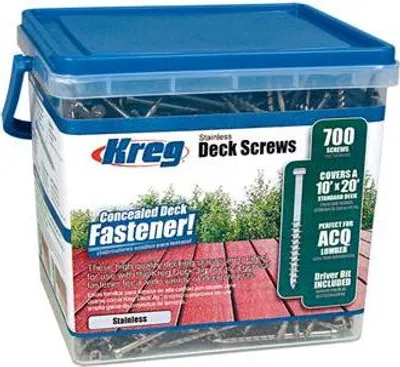 Produktbild von INOX-Bodenschraube - 51 mm - KREG - SDK-C2SS-700
