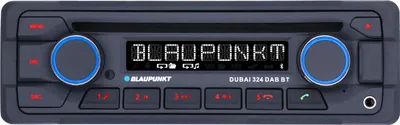 Produktbild von Blaupunkt Dubai 324 DAB+ im Heavy Duty design mit 24V Anschluss, CD Spieler, Freisprechfunktion und Lenkradfernbedienung