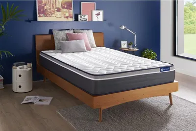 Image de Matelas Actiflex plus 133x183cm, ressorts ensachés et mousse à mémoire de forme, degré de fermeté 5, hauteur :26 cm, 7 zones de confort