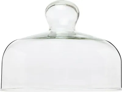 Produktbild von Stanley Rogers Käseglocke Ø 15,5cm, hochwertige Glasglocke, Glashaube zur Aufbewahrung von Käse, vielseitige Frischhaltedose, Glocke für verschiedene Anlässe (Farbe: Transparent)