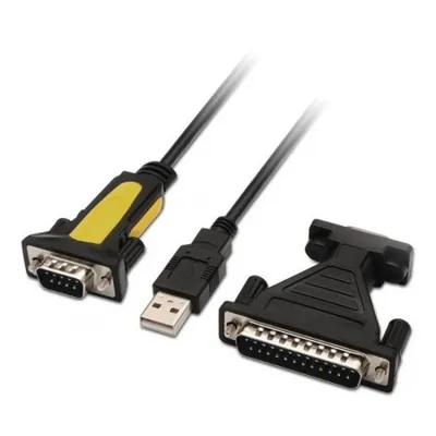 Zdjęcie produktu dla Nanocable 10.03.0002, Czarny, USB A, DB25, 1,8 m, RoHS, 240 mm