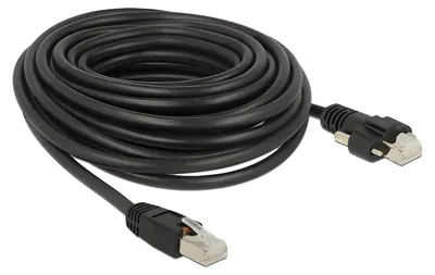 Produktbild von Delock Kabel RJ45 Stecker > RJ45 Stecker mit Schrauben Cat.6 S/FTP 10 m