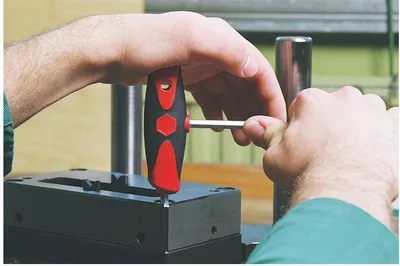 Produktbild von Wiha Sechskant-Schraubendrehersatz mit ComfortGrip, 6-tlg. (334DS K6)