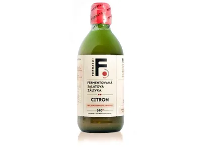 Obrázek produktu pro Fermentovaná rajčatová zálivka - Citron 340 ml