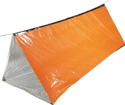 Produktbild von FoxOutdoor Notfall-Zelt, orange, einseitig alubeschichtet