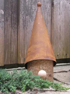 Immagine prodotto di Gnomo di ruggine in marmo 35 cm