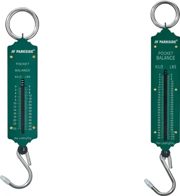 Produktbild von PARKSIDE® Bogenzirkel (Taschenfederwaage 2er-Set)