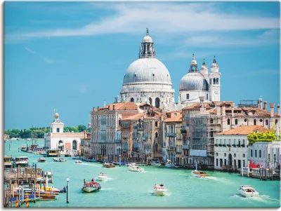 Produktbild von ARTland Leinwandbild Venedig Größe: 40x30 cm