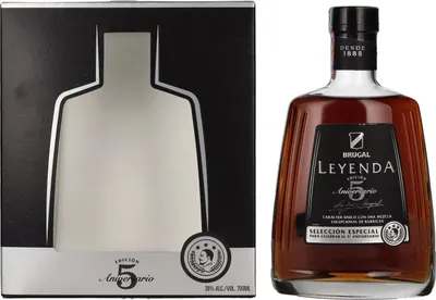 Produktbild von Brugal LEYENDA 5 Years Old Selección Especial 38% Vol. 0,7l in Geschenkbox