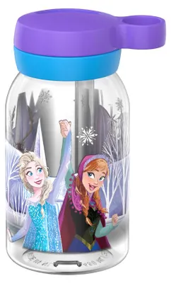 Image de Gourde Mepal CAMPUS avec paille, 450 ml - Frozen Friends