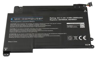 Produktbild von 00HW021 Akku 41Wh für Lenovo