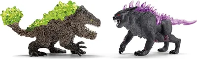Produktbild von Schleich schleich®  ELDRADOR CREATURES 70827 Schattenluchs vs. Felsbrecher
