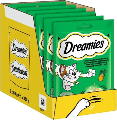 Produktbild von DREAMIES™ Katzenminze 6 x 60g
