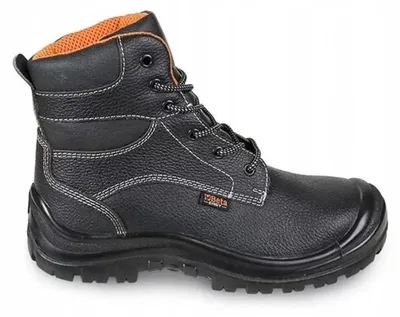 Produktbild von Isolierte Leder-Arbeitsschuhe, Knöchelhoch, Größe 43 - BE 7239C/43