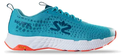 Produktbild von Salming Greyhound Laufschuhe blau/weiß 1280079-0307, Schuhgröße:45 1/3 EU