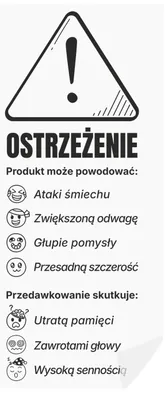 Zdjęcie produktu dla 20x Etykiety samoprzylepne naklejki BIMBER na butelki, domowe trunki - 3