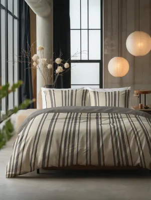Immagine prodotto di Sleeptime Linear Linen Sand 240 x 200/220 cm