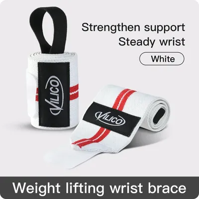 Produktbild von Handgelenkbandage aus Nylon – Fitness Bandage mit Daumenschlaufe & Klettverschluss, Handgelenkstütze für Krafttraining, Bodybuilding, Calisthenics