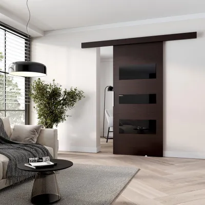 Produktbild von Innentür zur Wand BARRET 3 - 86 cm, Wenge
